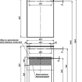 Тумба с раковиной Aquanet Алвита 60 213095 белая