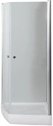 Душевой уголок Aquanet IVA 100x90см L 182521+180597 левая, профиль хром, стекл