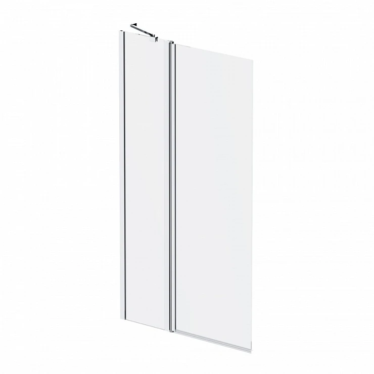 Шторка на ванну AM.PM Gem 80x140см W90BS-D3W5-140CT профиль хром, стекло прозрачное
