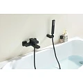 Смеситель для ванны с душем Aquatek Либра AQ1649MB матовый черный