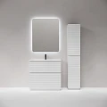 Тумба с раковиной Sancos Folk Floor 90 напольная, Bianco