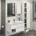 Тумба с раковиной Comforty Турин 90 00004147127CF дуб белый