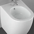 Биде напольное Allen Brau Reality 4.32005.20 белый глянец