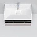 Тумба под раковину AM.PM Inspire 2.0 80 M50AFHX0803EGM элегантный серый матовый