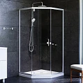 Душевой уголок AM.PM Gem 90x90см W90G-405-090MT профиль хром, стекло прозрачное