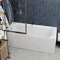 Акриловая ванна Vagnerplast Ebony 170x75 VPBA170EBO2X-04 белая глянцевая