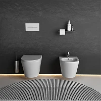 Биде подвесное Ceramica Nova Forma CN3012 белый глянец