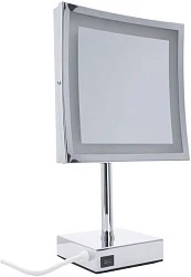 Косметическое зеркало Aquanet 2205D с подсветкой, хром
