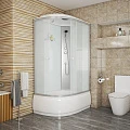 Душевая кабина Niagara Eco 120x80см NG-7310 R профиль серебро