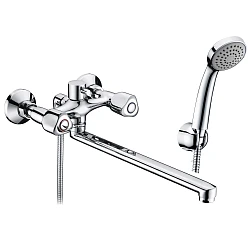 Смеситель для ванны с душем Wasserkraft Amper 2902L хром
