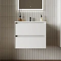 Тумба под раковину Sancos Cento 60 CN60W белый глянец