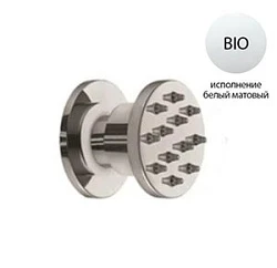 Душевая форсунка Cezares CZR-Z-FC-52-BIO белая матовая