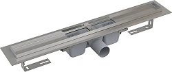 Душевой лоток AlcaPlast APZ1-550 с опорами, хром
