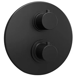 Термостатический смеситель Paini Cox 78PZ690TH для душа, черный матовый
