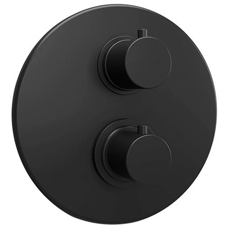 Термостатический смеситель Paini Cox 78PZ690TH для душа, черный матовый