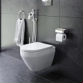 Комплект для ванной комнаты, зона туалета AM.PM Spirit CK70HA белый, синий, хром