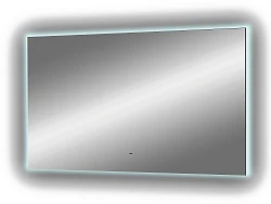 Зеркало DIWO Элиста 120 с подсветкой, прямоугольное, в стиле лофт, инфракрасное управление
