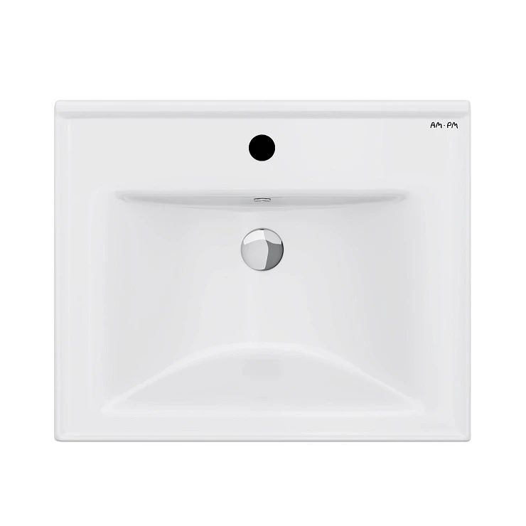 Раковина встраиваемая AM.PM X-Joy 55см M85AWCC0552WG белая глянцевая
