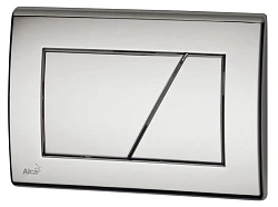 Кнопка смыва AlcaPlast M171 хром матовая