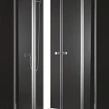 Душевой уголок Cezares Elena 100x100см ELENA-W-A-22-100-P-Cr профиль хром, стекло рифленое