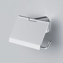 Держатель туалетной бумаги AM.PM X-Joy A84341400 с крышкой, хром