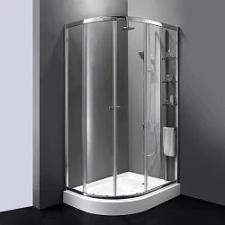 Душевой уголок Cezares Anima 120x100см ANIMA-W-RH-2-120/100-C-Cr-R профиль хром, стекло прозрачное