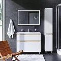 Тумба с раковиной AM.PM X-Joy 100 напольная, белый глянец