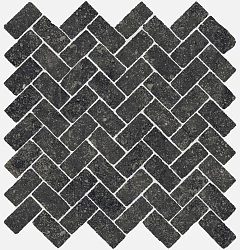 Керамогранит Italon R.S.BLACK MOSAICO CROSS 32х30 см 620110000099 черный
