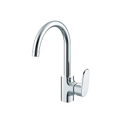 Смеситель для кухни Bravat Pure F7105161C хром