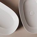 Раковина накладная Ceramica Nova Element CN5022 белая глянцевая
