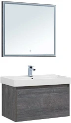 Мебель для ванной Aquanet Nova Lite 90 дуб рошелье 1 ящик