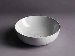 Раковина накладная Ceramica Nova Element CN5024 белая глянцевая