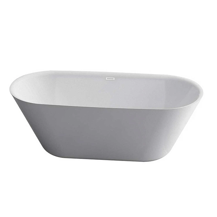 Акриловая ванна Vincea 170x75 VBT-102 белая глянцевая