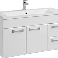 Тумба с раковиной Aquaton Диор 100 белая