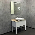 Зеркало Comforty Лондон 90 00004140523CF с подсветкой и сенсором