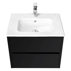 Тумба под раковину Aquaton Римини 60 1A177701RN950 чёрная