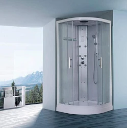 Душевая кабина Orans 90х90см SR-86150S профиль хром, стекло прозрачное