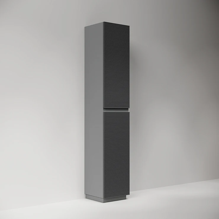 Шкаф-пенал Sancos Folk Floor 35 PFL35FGS напольный, Grey soft