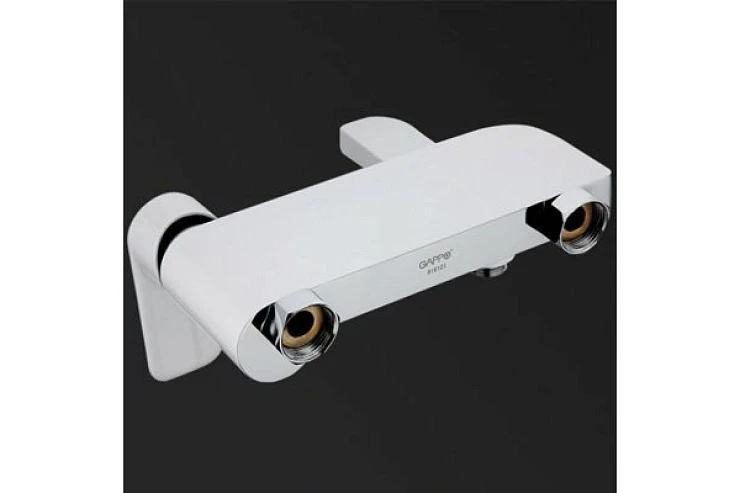 Смеситель для ванны Gappo G3248 белый, хром