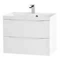 Тумба под раковину BelBagno Marino 60 MARINO-600-2C-SO-BL-P белая глянцевая
