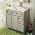 Тумба с раковиной Comforty Марио 90 00004152033CF сосна лоредо