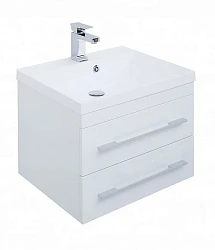 Тумба с раковиной Aquanet Нота 58 287706 белая
