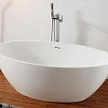 Акриловая ванна ABBER 175x100 AB9249 белая глянцевая