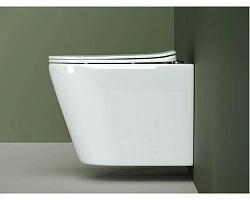 Унитаз-компакт Ceramica Nova Cubic CN1803 белый глянец
