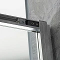 Душевая дверь в нишу Vincea Slim-U 140см VDS-2SU140CL профиль хром, стекло прозрачное