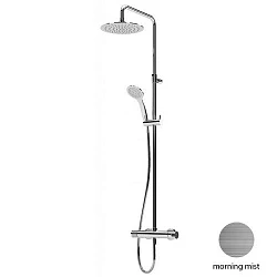 Душевая стойка Cezares Leaf LEAF-CDA-25-MM Morning Mist сталь матовая