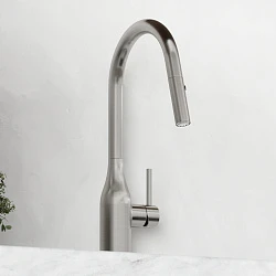 Смеситель для кухни Sancos Grand SC4002BNG нержавеющая сталь