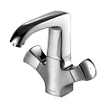 Смеситель для раковины Bravat Whirlpool F178112C хром