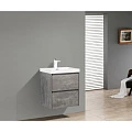 Тумба с раковиной BelBagno Pietra Mini 50 серая матовая