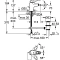Смеситель для раковины Grohe Eurostyle New 23374LS3 белый